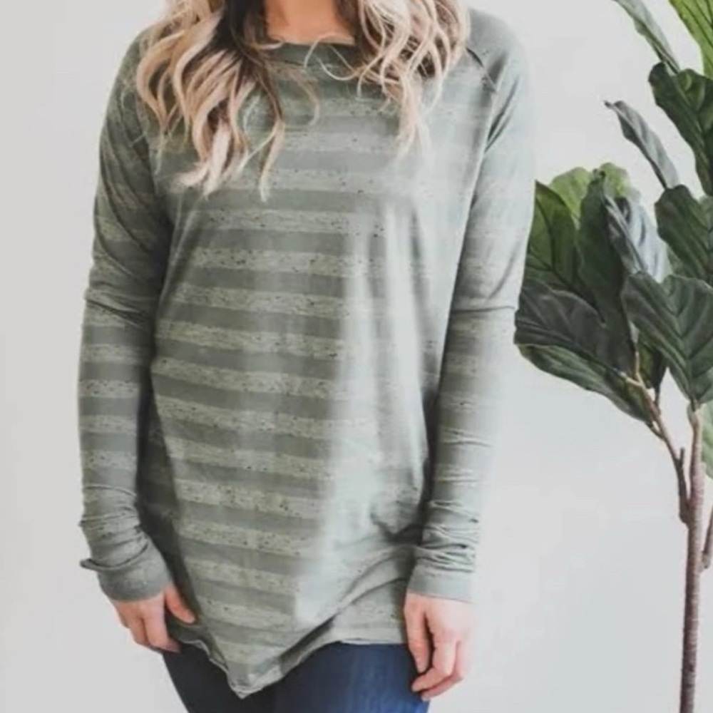 Final Price Free People Long Sleeve Tunic Top